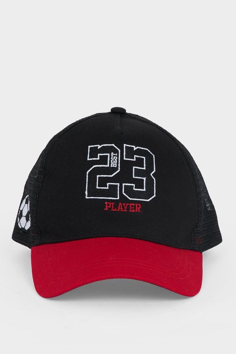 DeFacto Red Boy Boy Cotton Cap Casual - Image 5